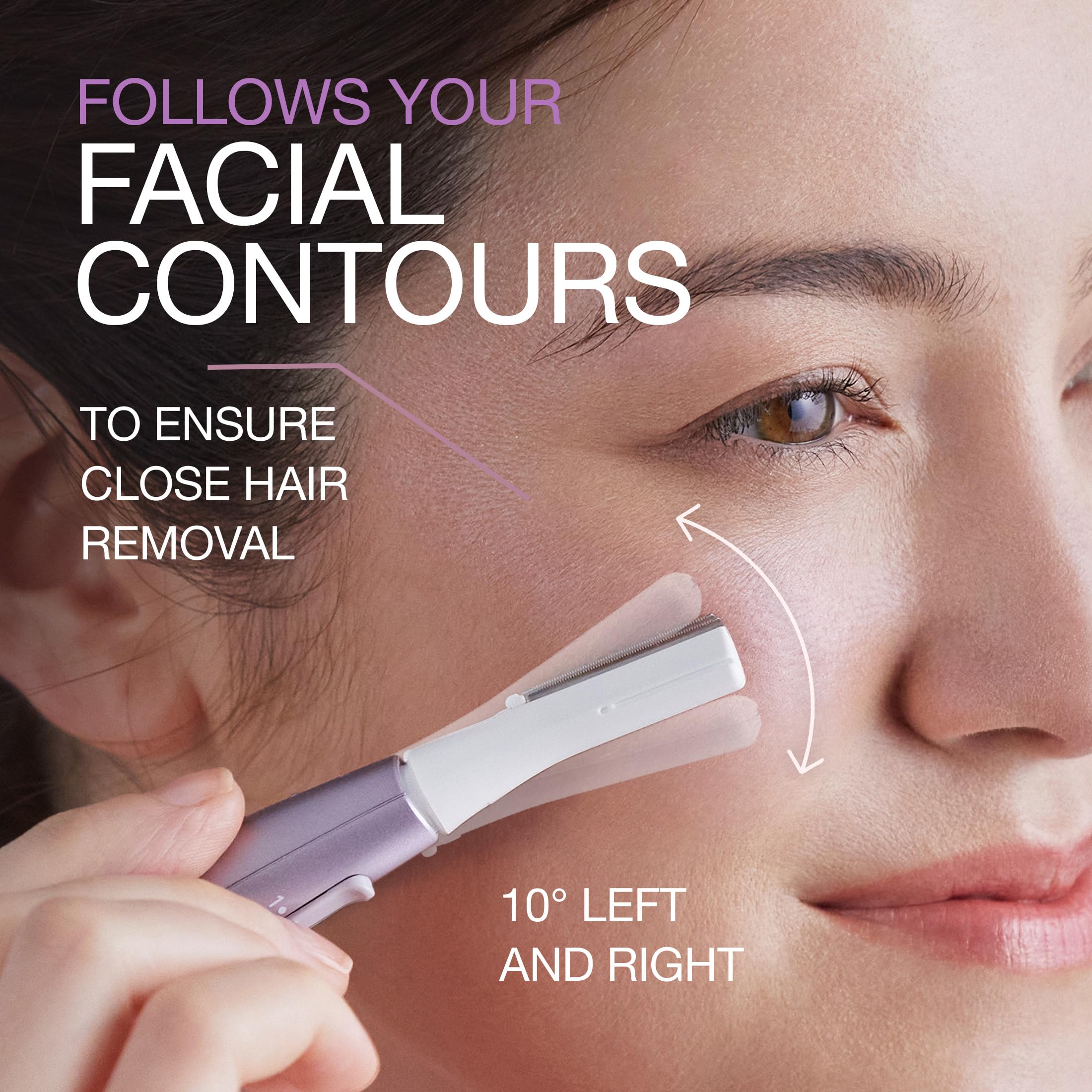 Panasonic ES-WF71 eyebrow blade detail for precise shaping and definition
