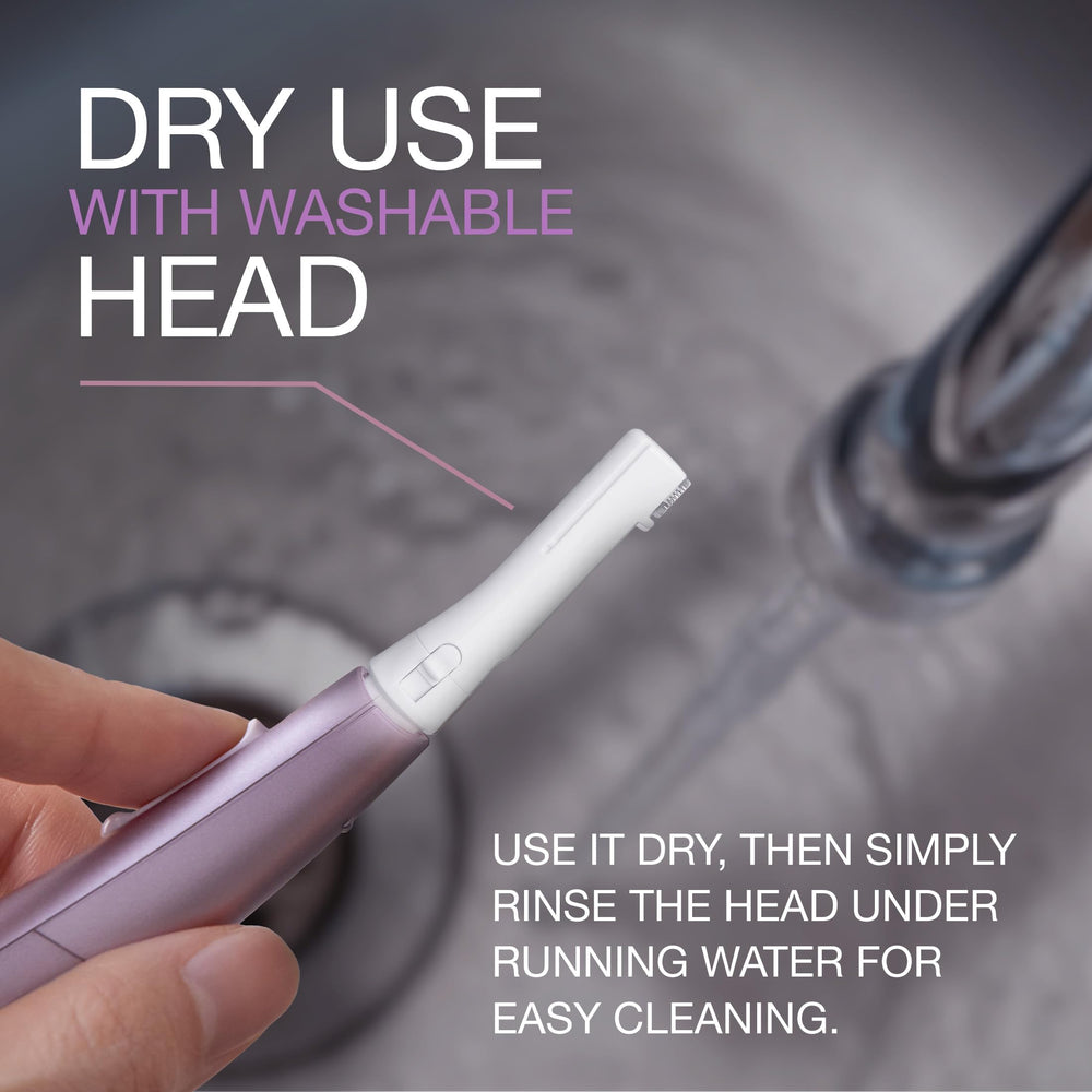 Panasonic ES-WF71 shaping eyebrows for accurate, gentle grooming control