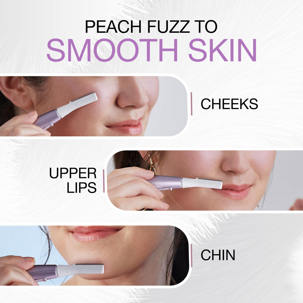 Panasonic ES-WF71 trimming upper lip area for quick, discreet touch-ups
