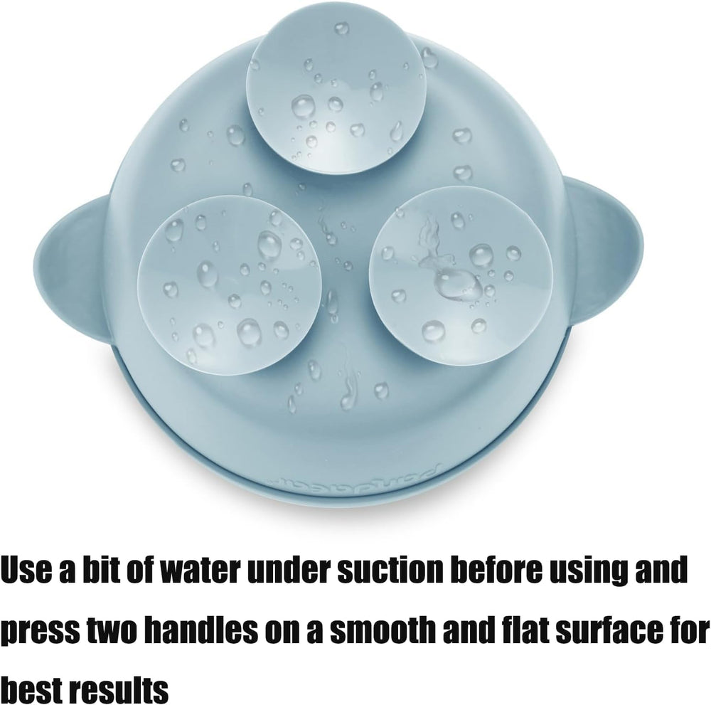 PandaEar bowl next to spoon showing real size and scale