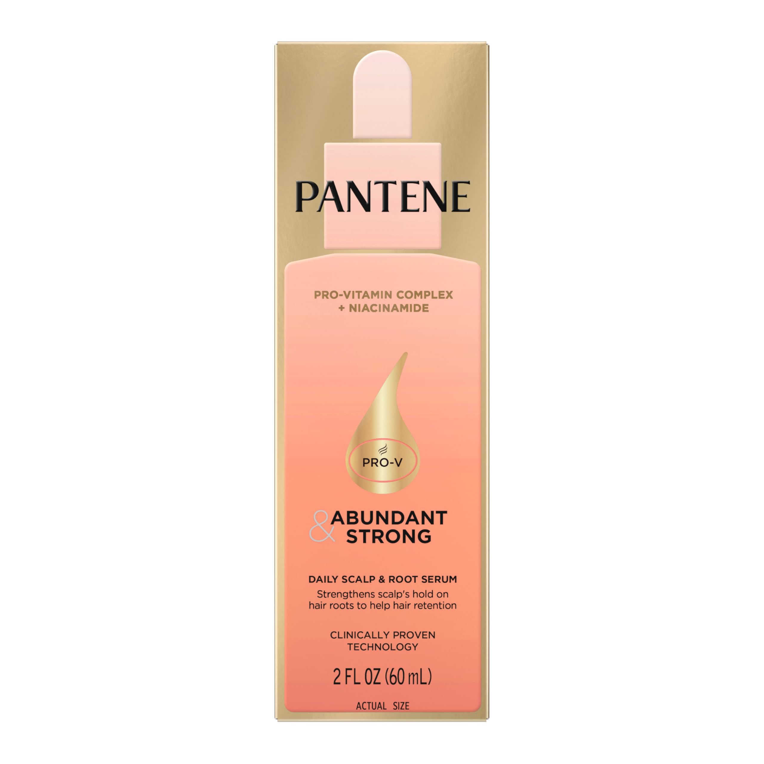 Pantene serum placed in bathroom routine to show easy daily use and integration