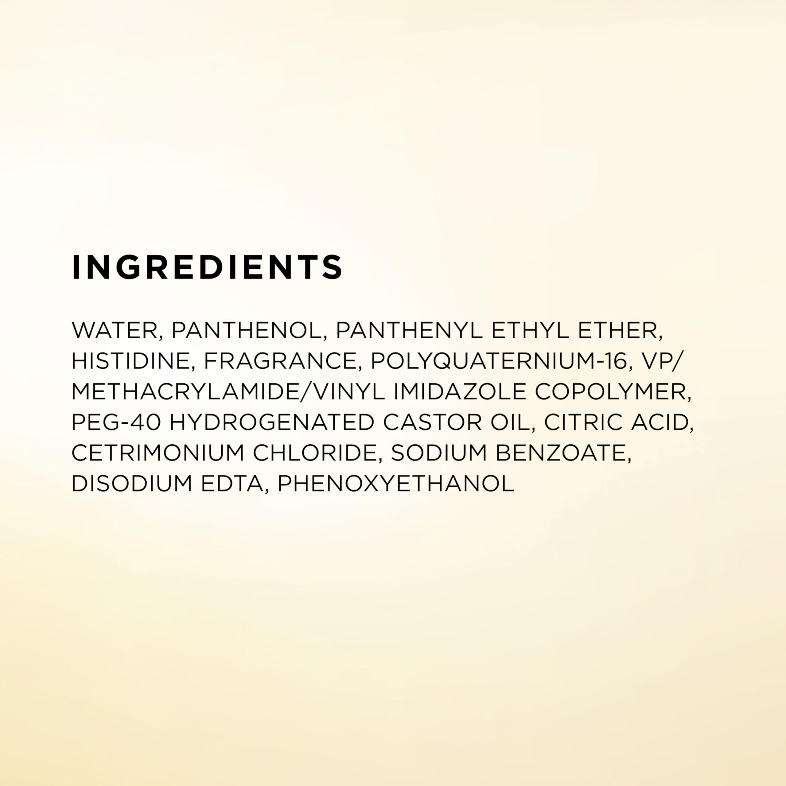 Pantene fragrance concept with florals and sandalwood accent