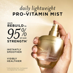 Pantene spray nozzle close-up demonstrating easy application