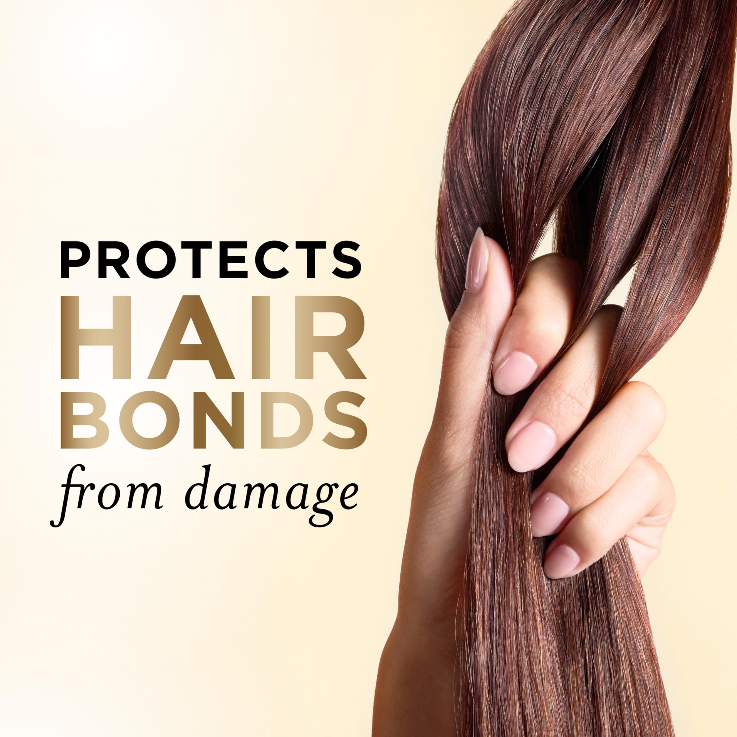 Pantene creamy foam texture in hand showing gentle lathering benefit