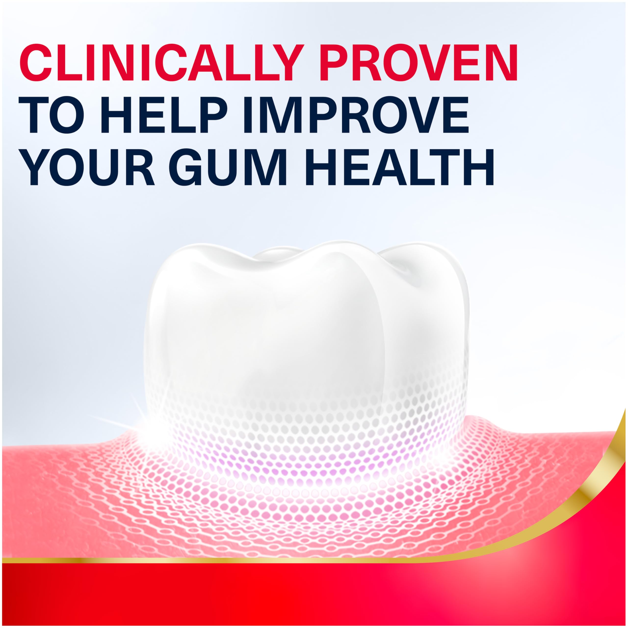 Person smiling after brushing with Parodontax showing improved breath confidence benefit