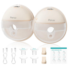 Paruu front packaging showing pump benefits and nude color