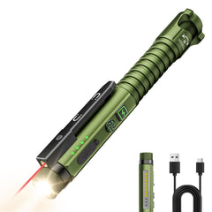 PASIION front view showing 800-lumen beam and durable finish for bright tasks