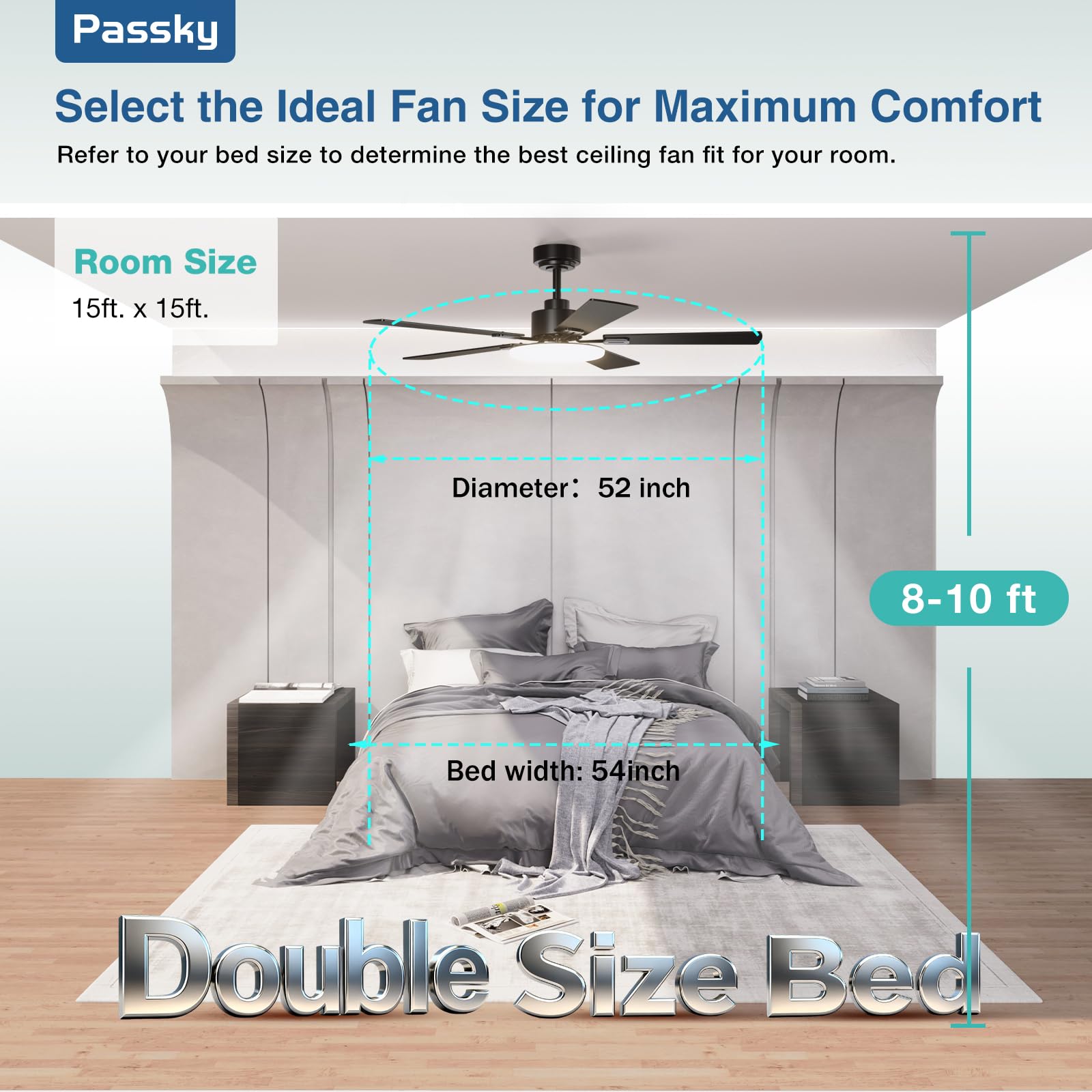 Passky dimmed light in night setting showing soft illumination and sleep-friendly ambiance