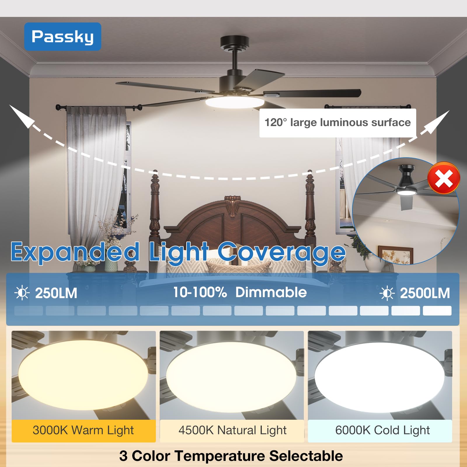 Passky motor and mounting hardware close-up showing robust mount and easy installation benefit
