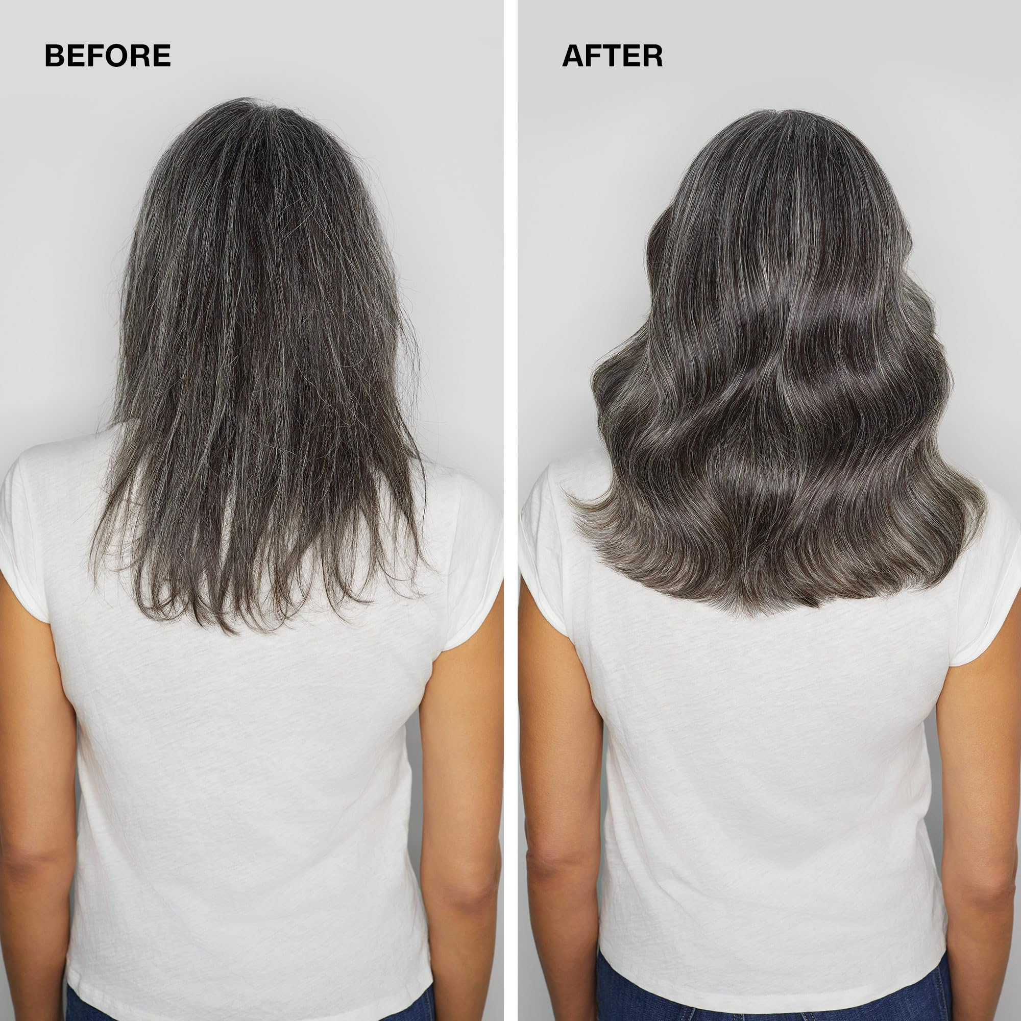 Paul Mitchell used during blowout to deliver salon-style volume and control