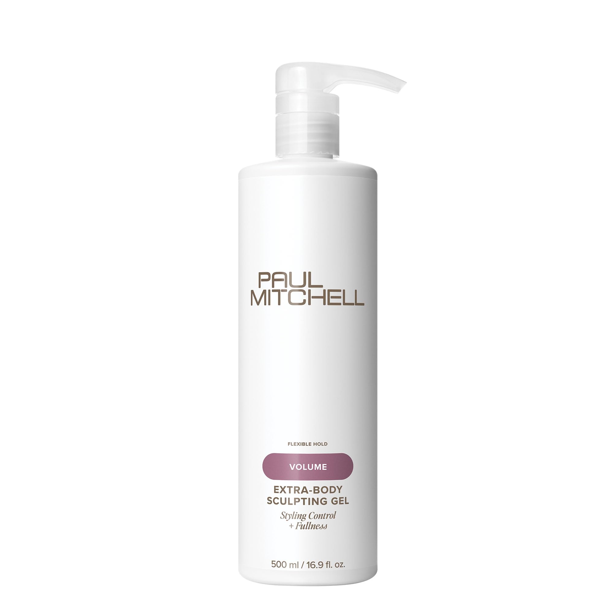 Paul Mitchell front packaging showing label and product benefit full-bodied volume