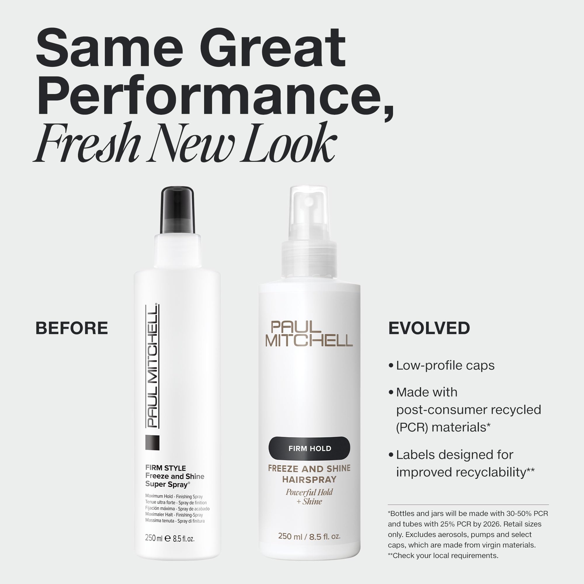 Paul Mitchell back label highlighting ingredients and usage instructions