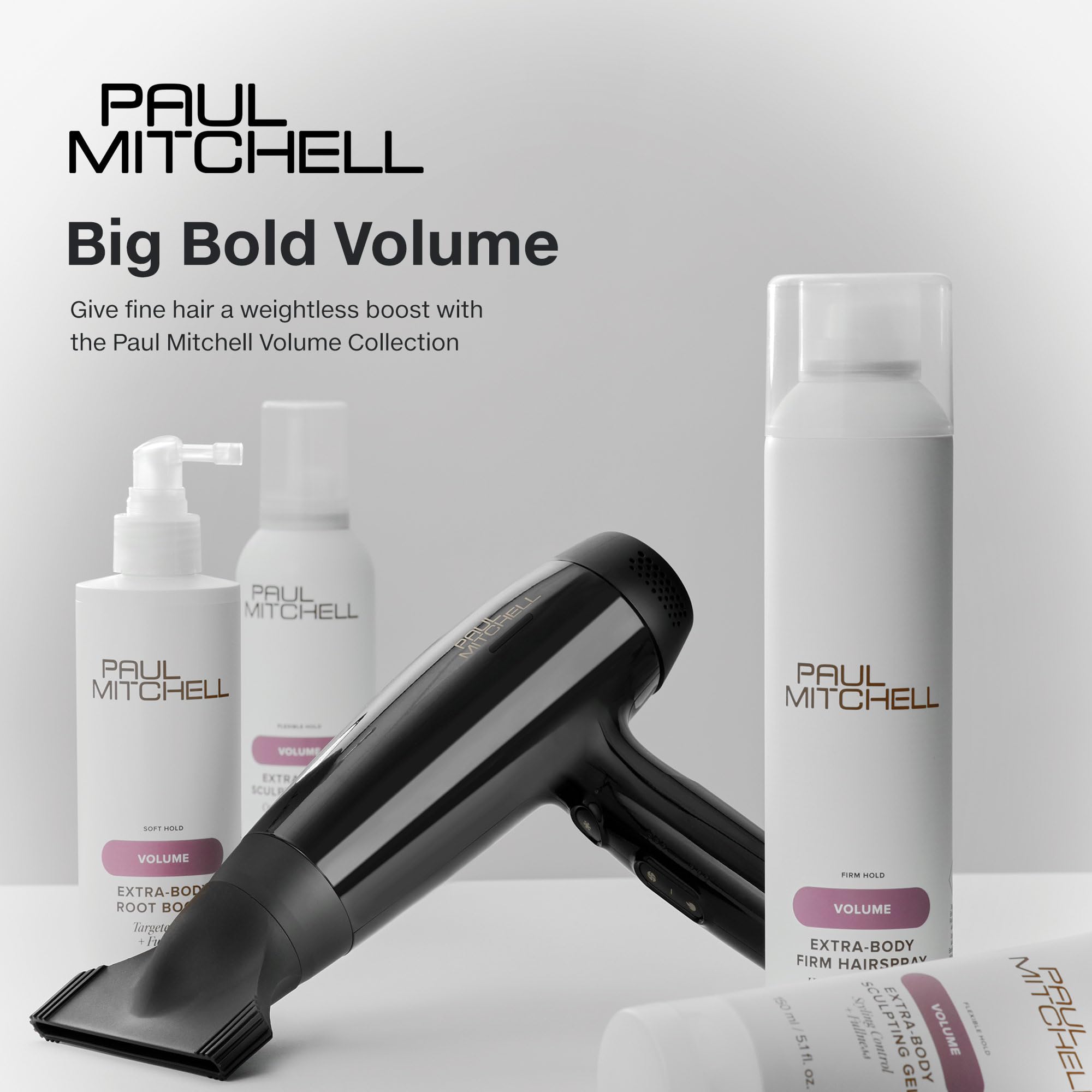 Paul Mitchell label detail indicating post-consumer recycled packaging sustainability