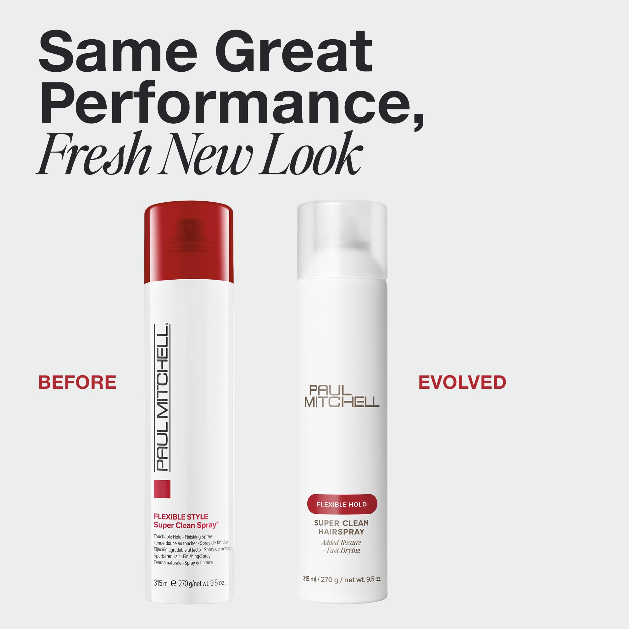 Paul Mitchell side label close-up highlighting ingredients and usage directions benefit