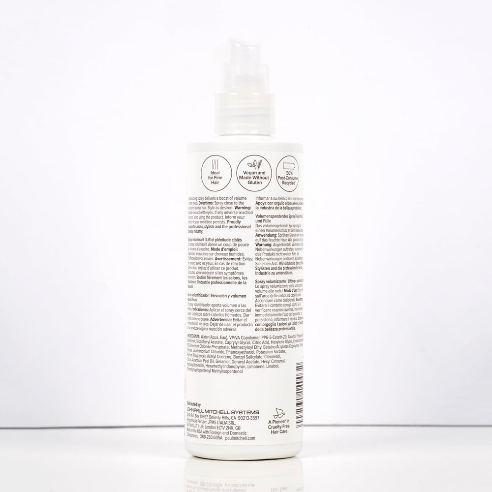 Lifestyle styling scene using Paul Mitchell for salon-quality volume