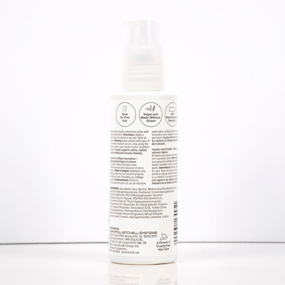 Paul Mitchell on a bathroom vanity lifestyle image conveying salon-quality results at home