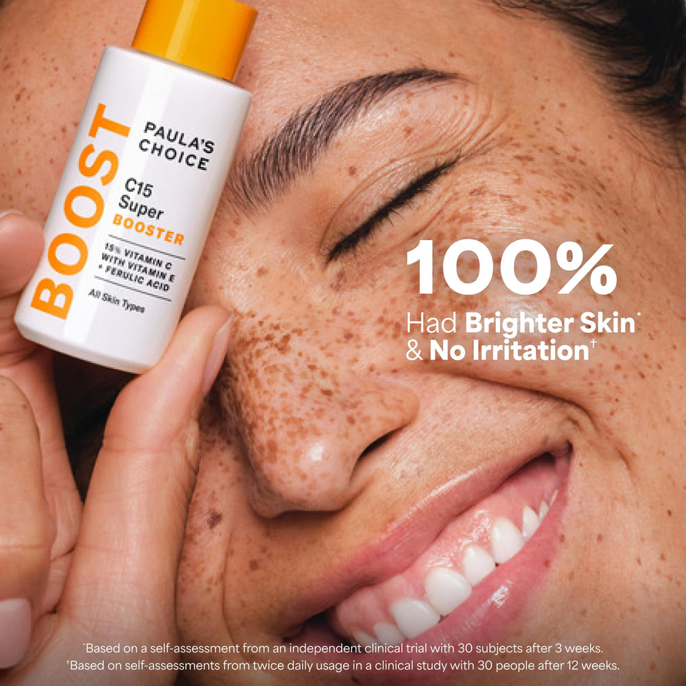 Paula's Choice serum being applied to skin demonstrating easy layering