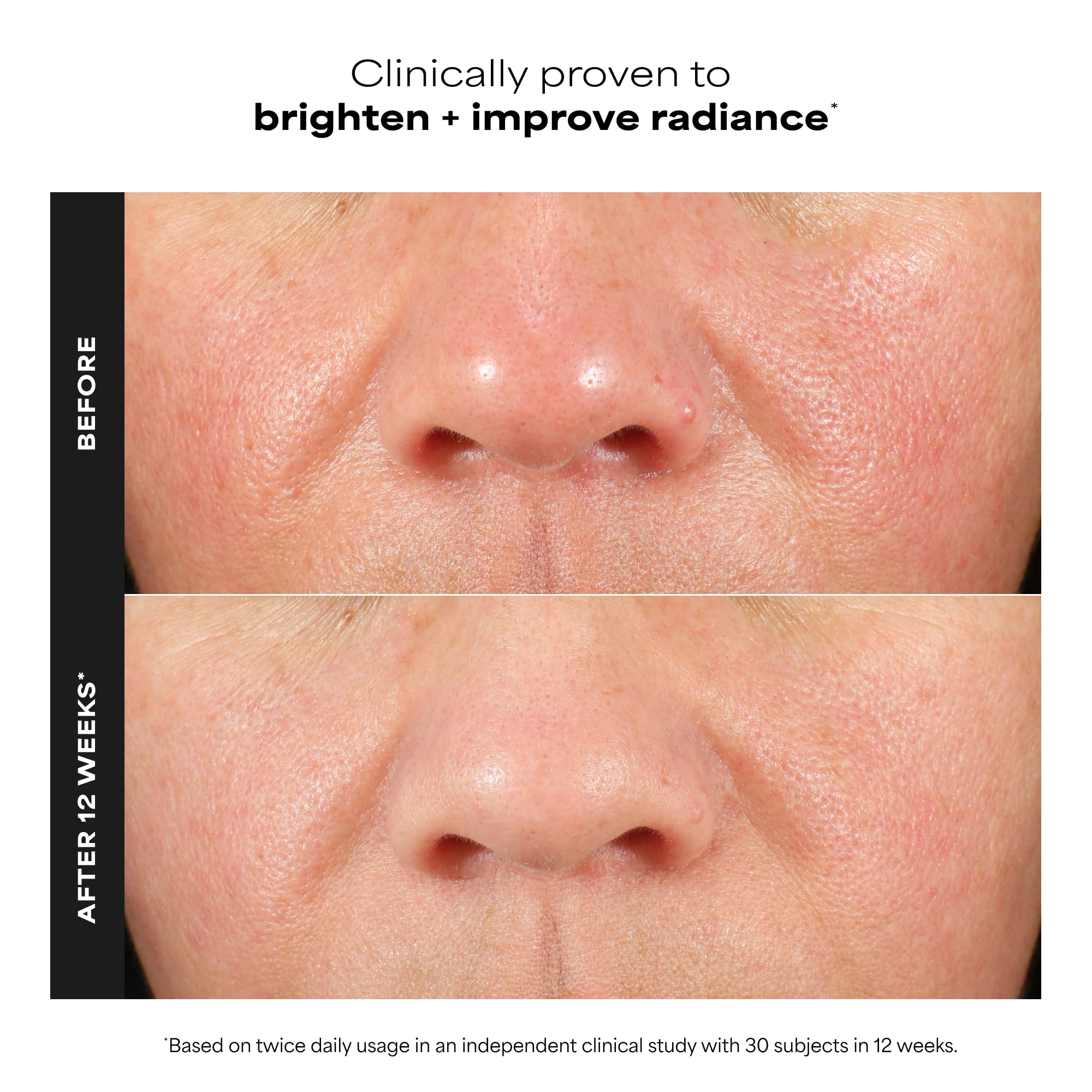 Paula's Choice serum texture on fingertip showing lightweight absorption