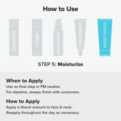 Paula's Choice moisturizer on hand demonstrating lightweight spreadability and comfort