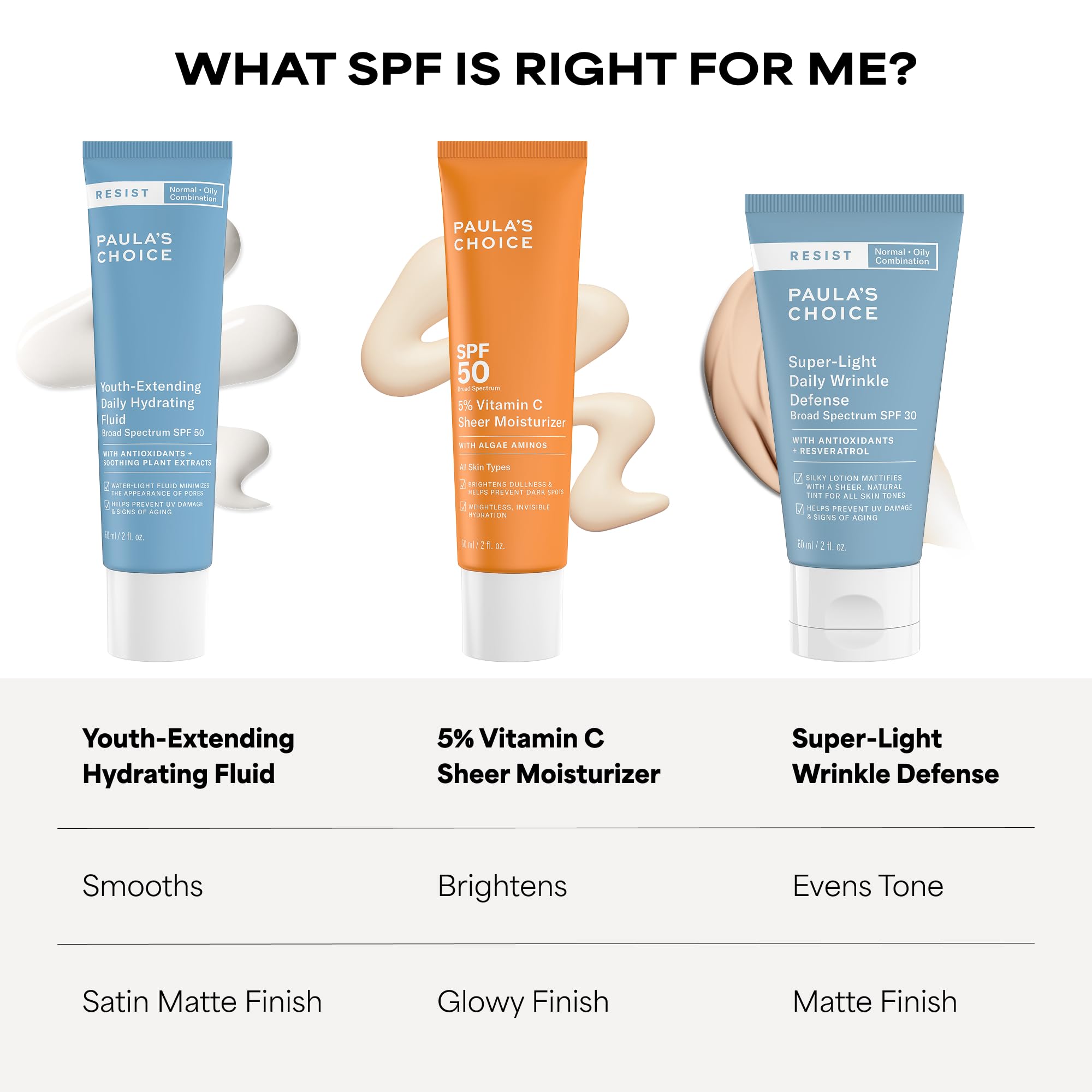 Paula's Choice ingredients label showing antioxidants like chamomile and vitamin E