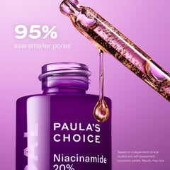 Paula's Choice dropper with lightweight serum texture improving absorption
