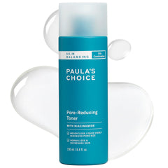 Paula's Choice front packaging showing clean toner bottle and label benefits