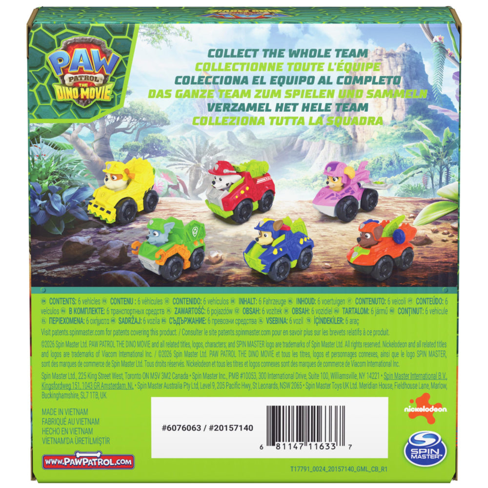 PAW Patrol packaging label with age recommendation for safe play