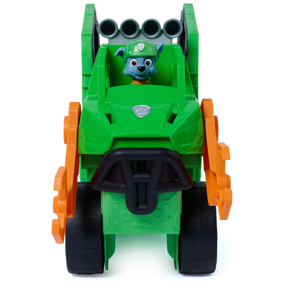 PAW Patrol toy mid-deflation to display compact folding and tidy put-away benefit