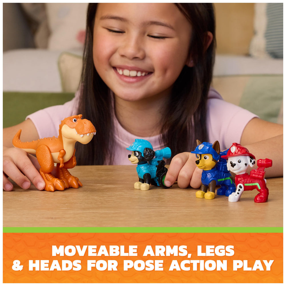 PAW Patrol Ryder posed highlighting articulated limbs and benefit: versatile action posing