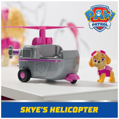 Paw Patrol Skye collectible figure close-up highlighting character detail