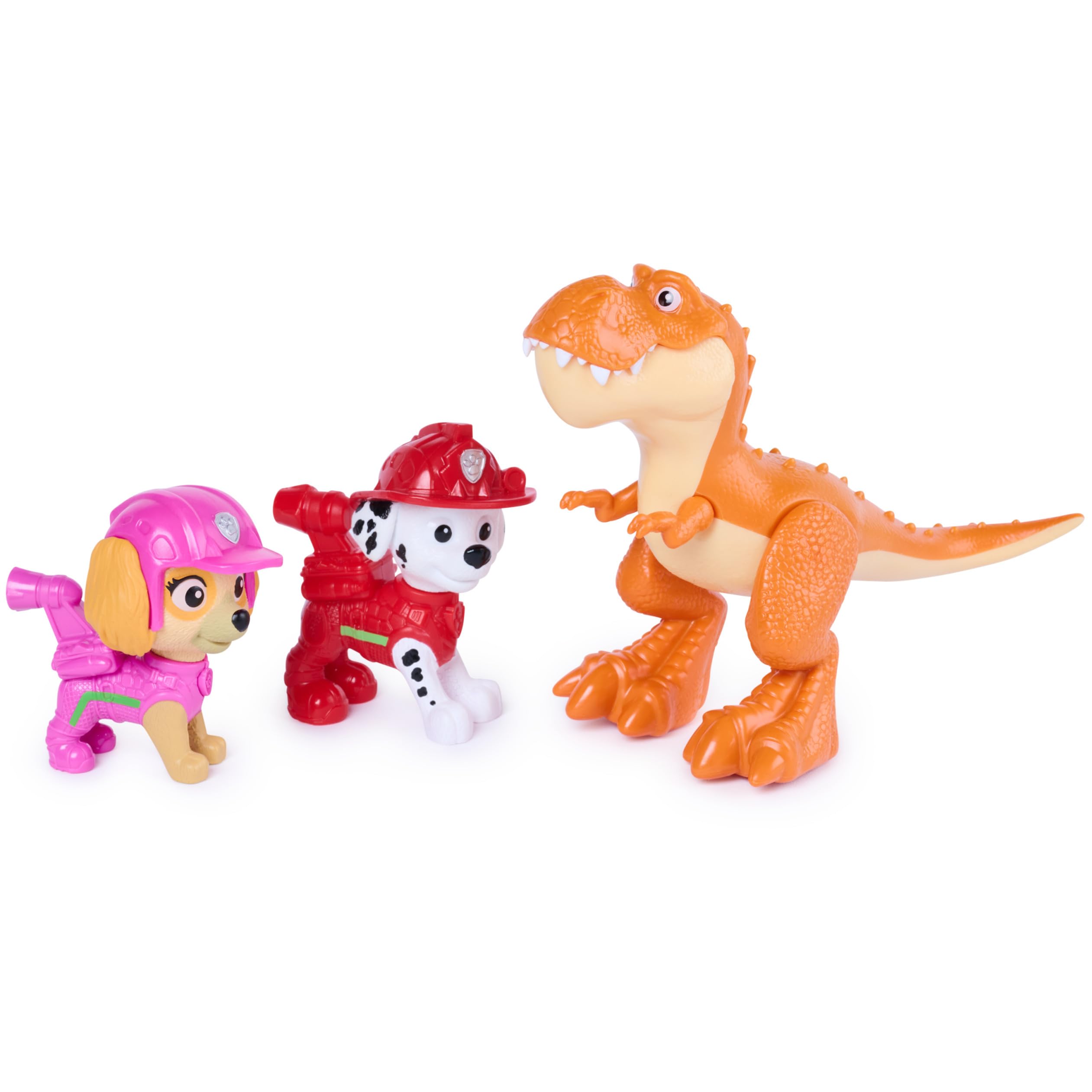 PAW Patrol close texture shot showing sculpt details and benefit: durable play finish