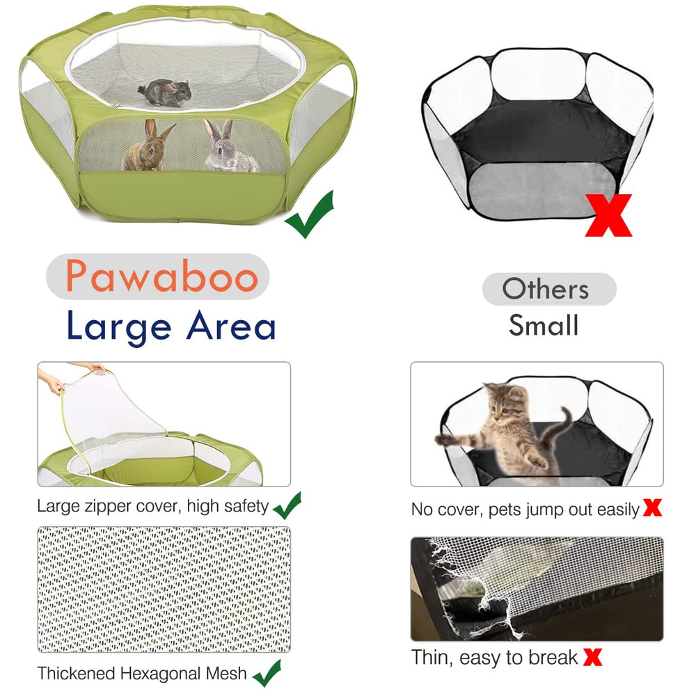Pawaboo close-up of breathable mesh panels for airflow benefit