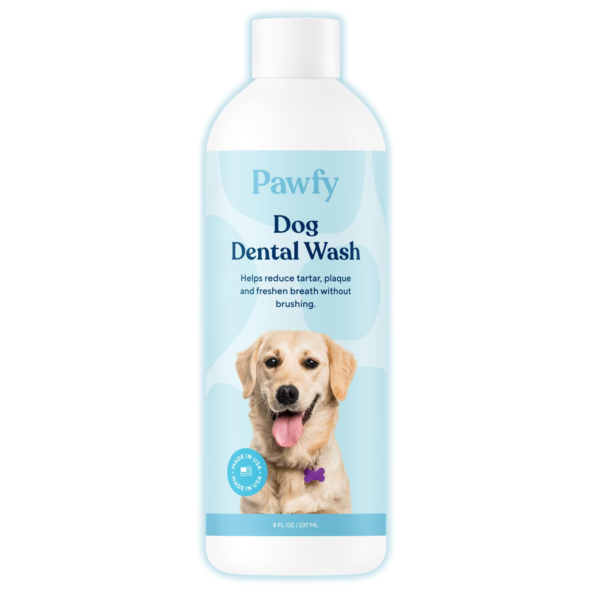 Pawfy front packaging showing clean design and clear use benefits