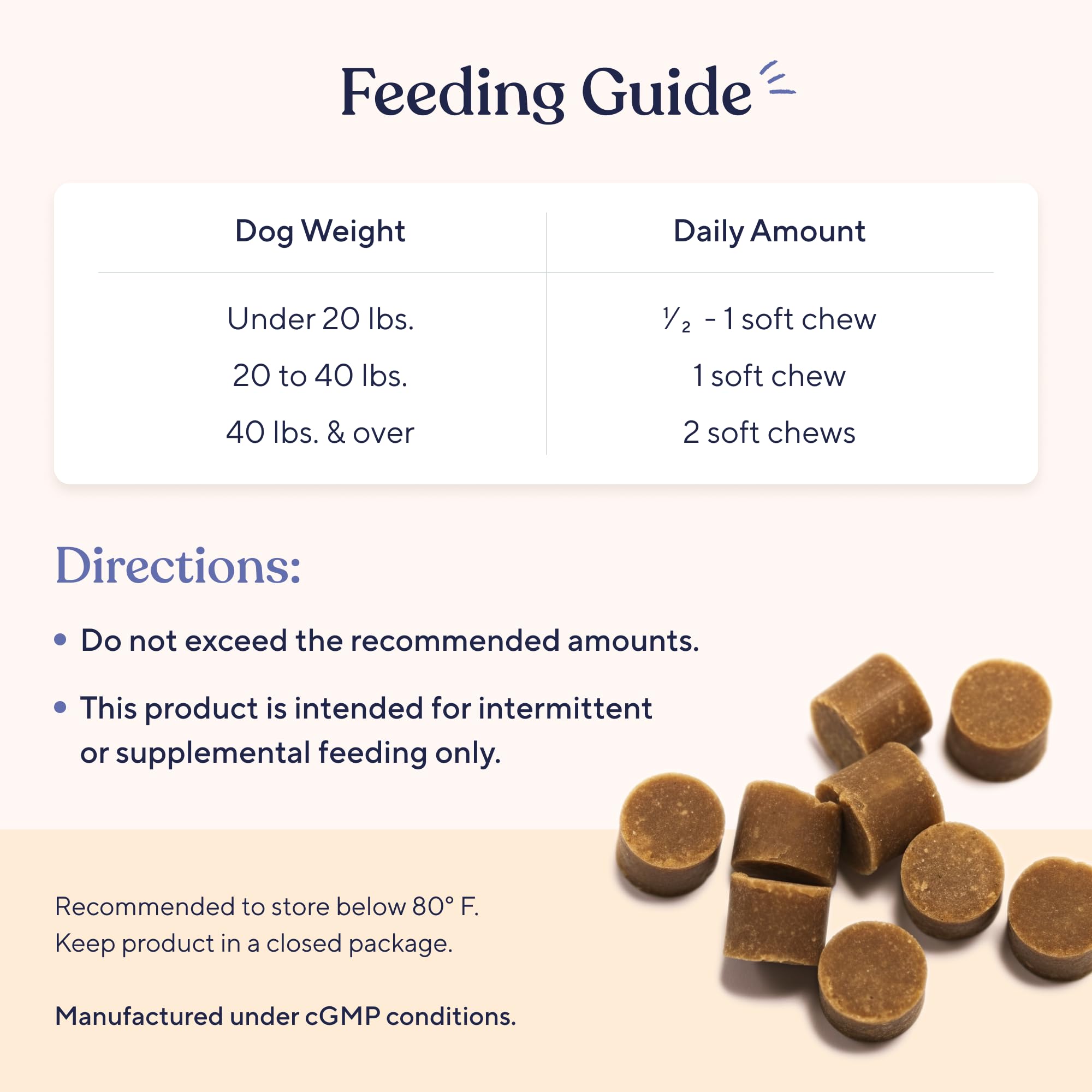 Pawfy product label detailing five strains and ingredient clarity