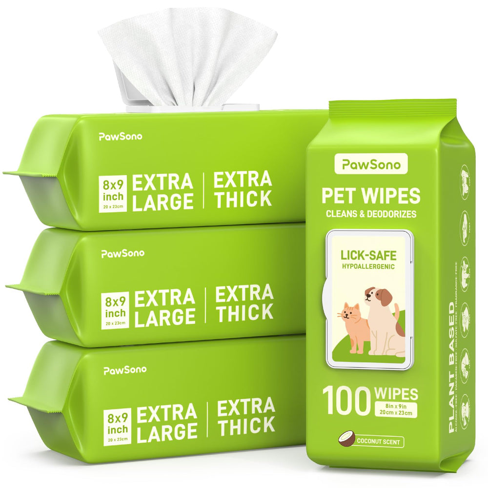 PawSono front packaging showing 400-count value and features