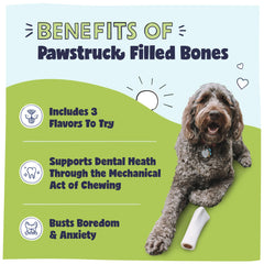 Pawstruck close-up of filled center highlighting flavor reward