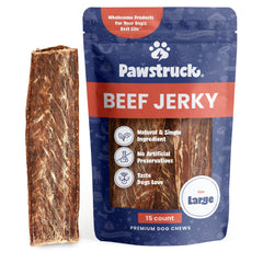 Pawstruck front packaging showing product and benefit of quality