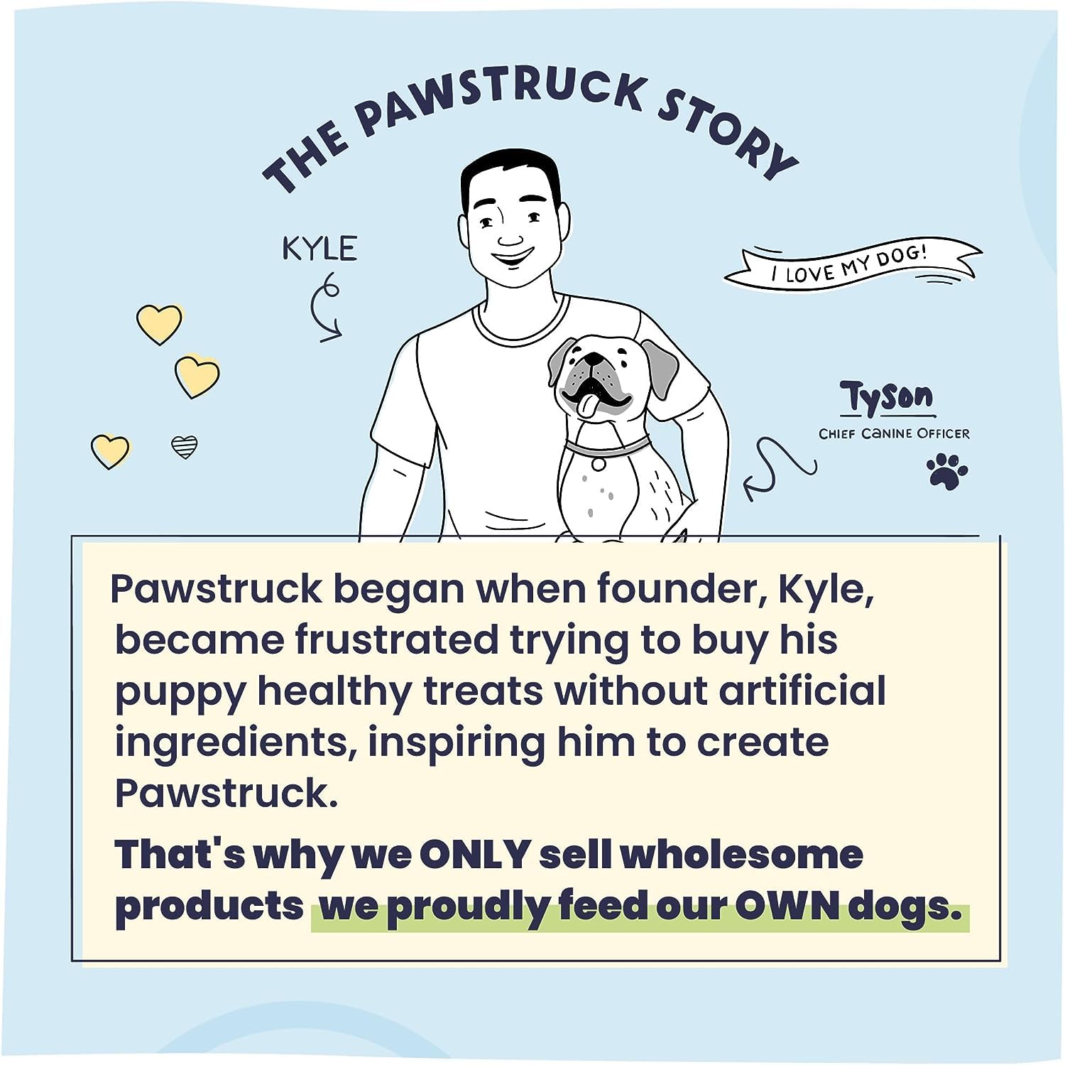 Pawstruck owner handing treat to medium dog illustrating easy reward use