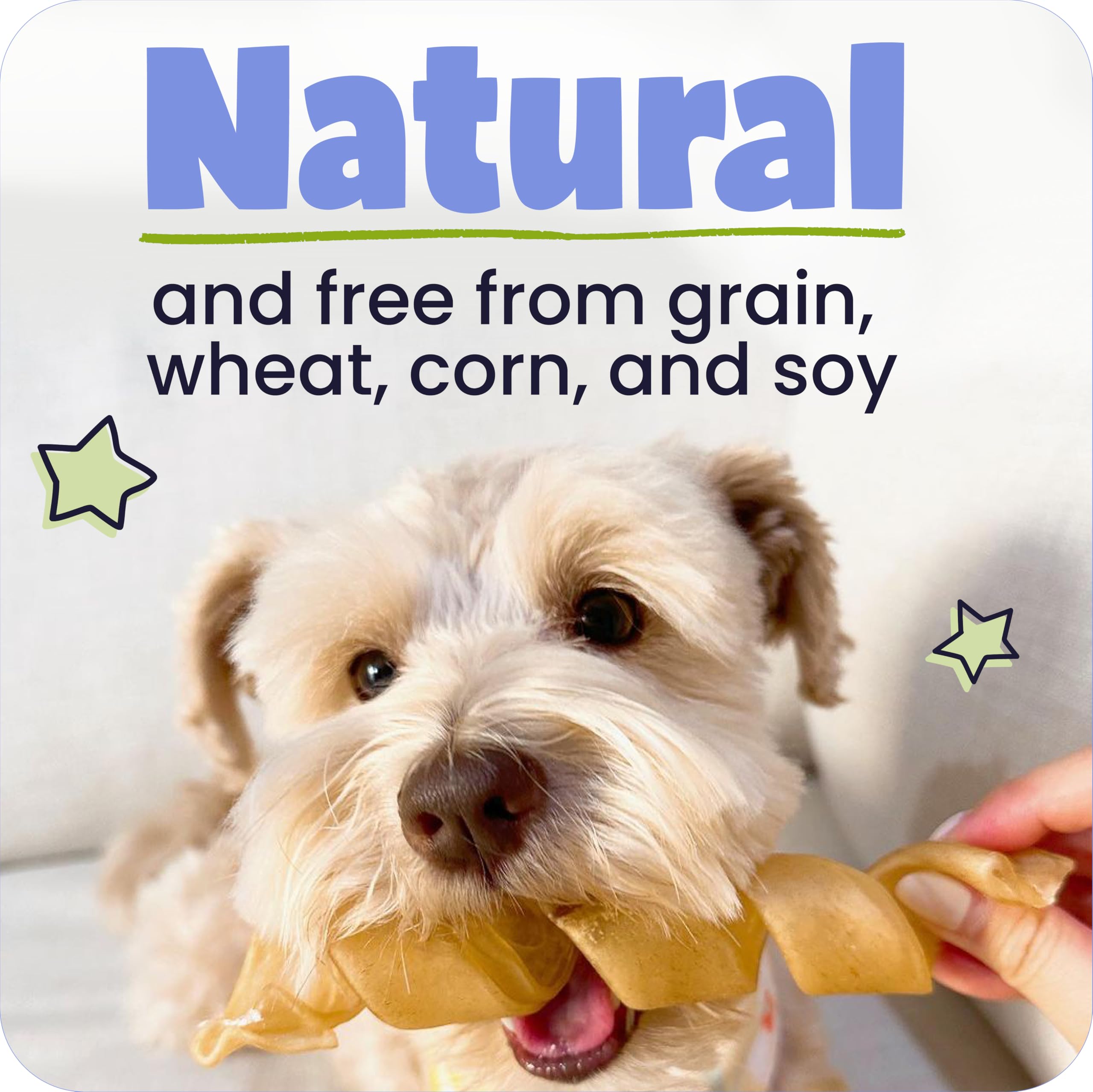 Pawstruck close-up of roasted collagen stick texture for durable chewing