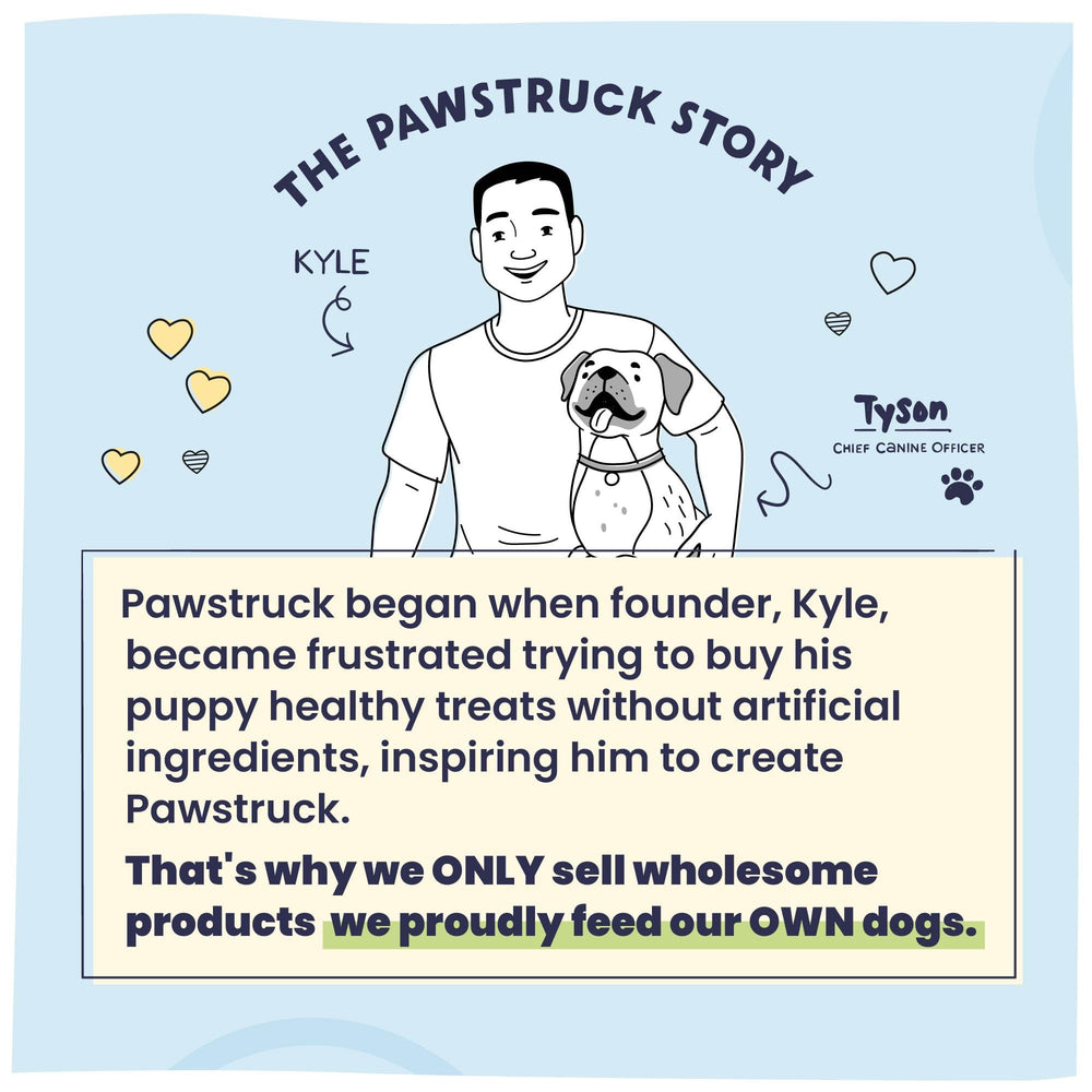 Pawstruck storage view showing resealable pack for freshness
