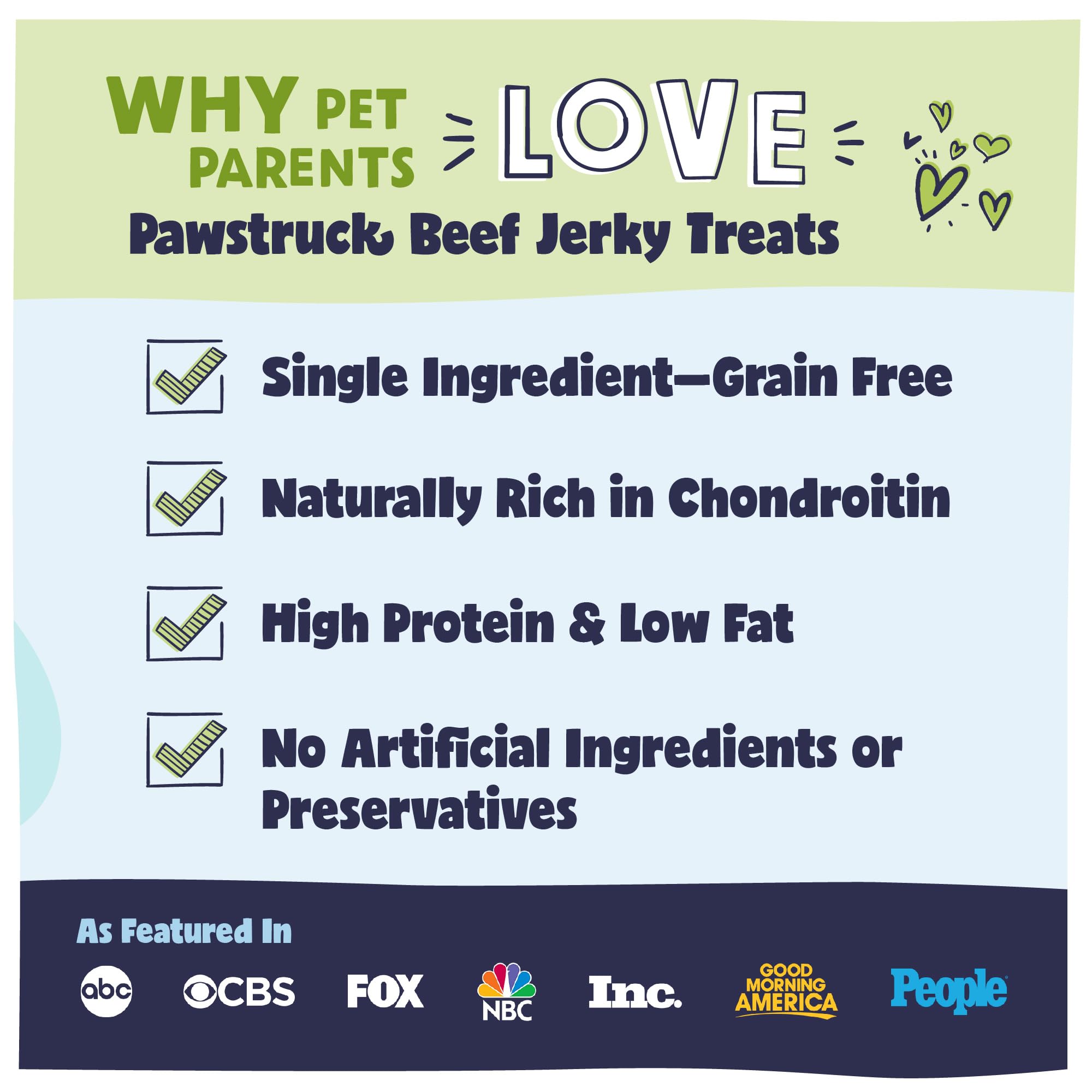 Pawstruck strip length beside ruler showing long-lasting chew benefit