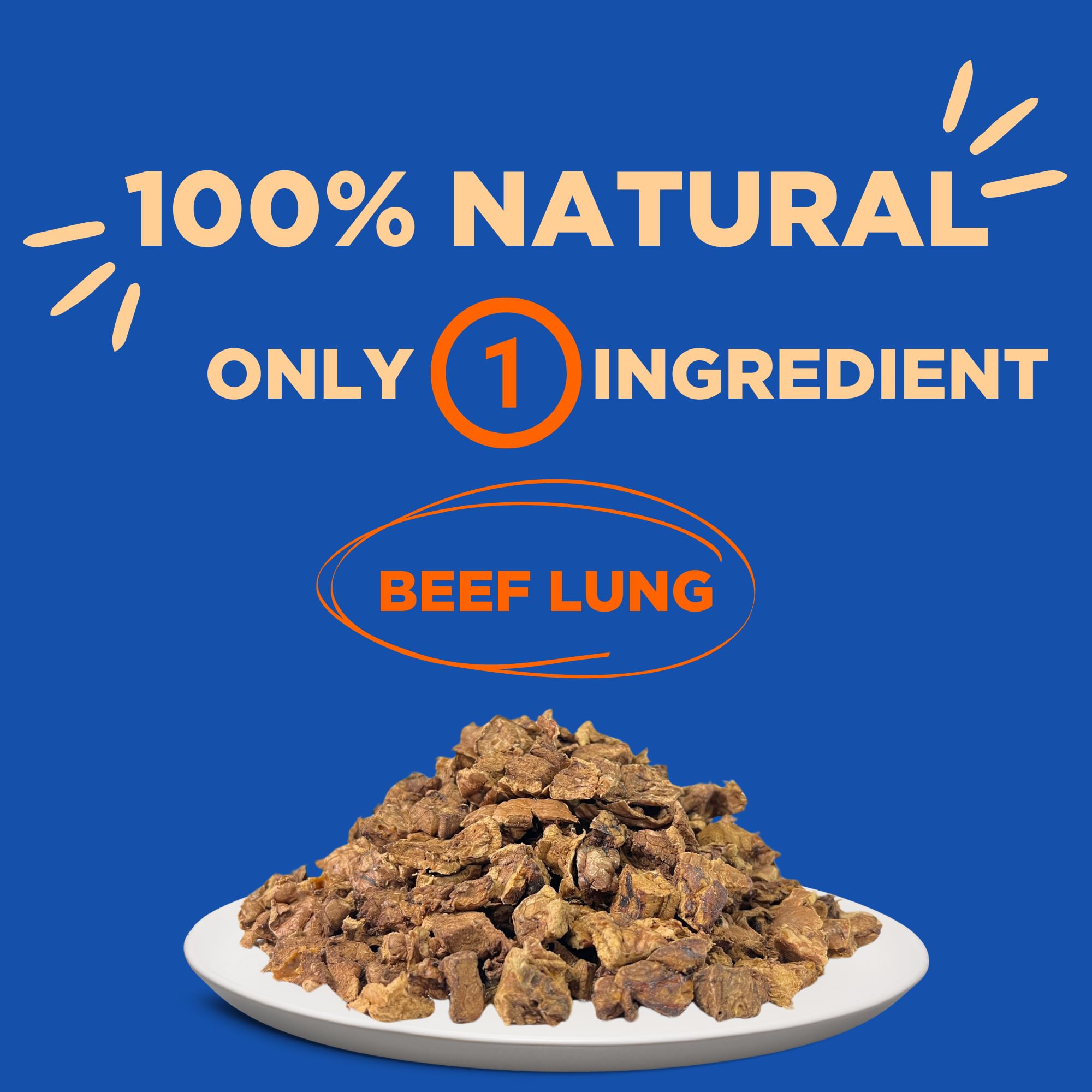 PAWW CHEW close-up of beef lung texture highlighting natural chew appeal