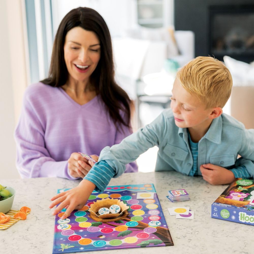 Peaceable Kingdom family playing together demonstrating teamwork and social skills