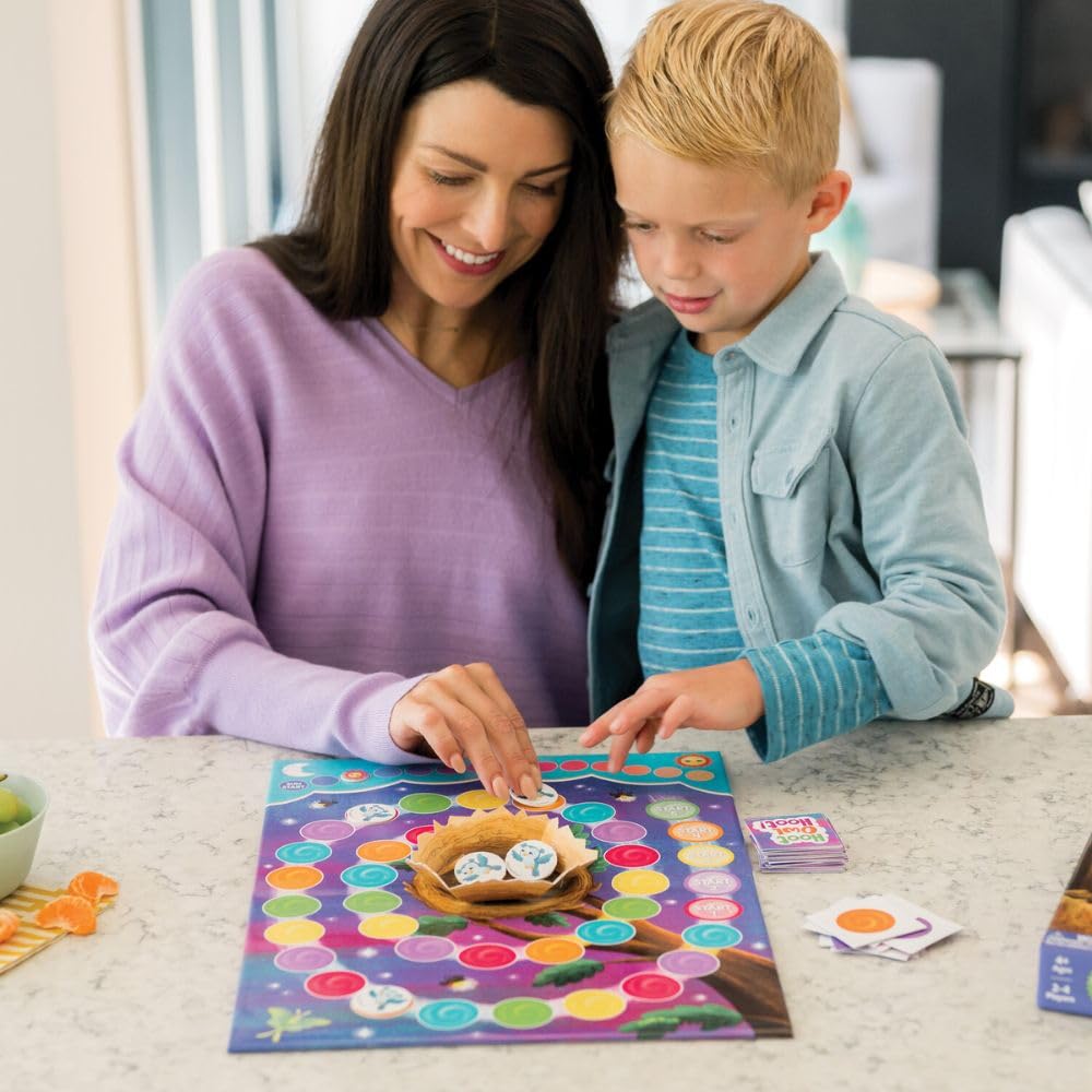 Peaceable Kingdom sun token detail illustrating challenge mechanic and excitement