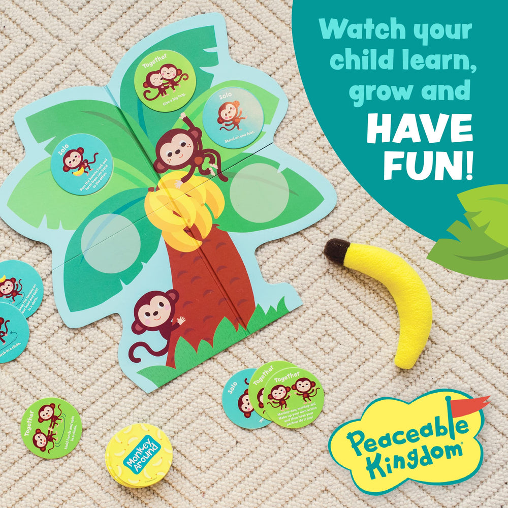 Peaceable Kingdom parent and toddler playing together to boost bonding and guided learning