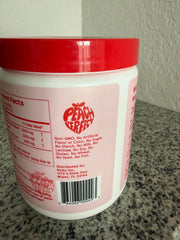 Peach Perfect scoop of powder demonstrating single serving convenience and clarity