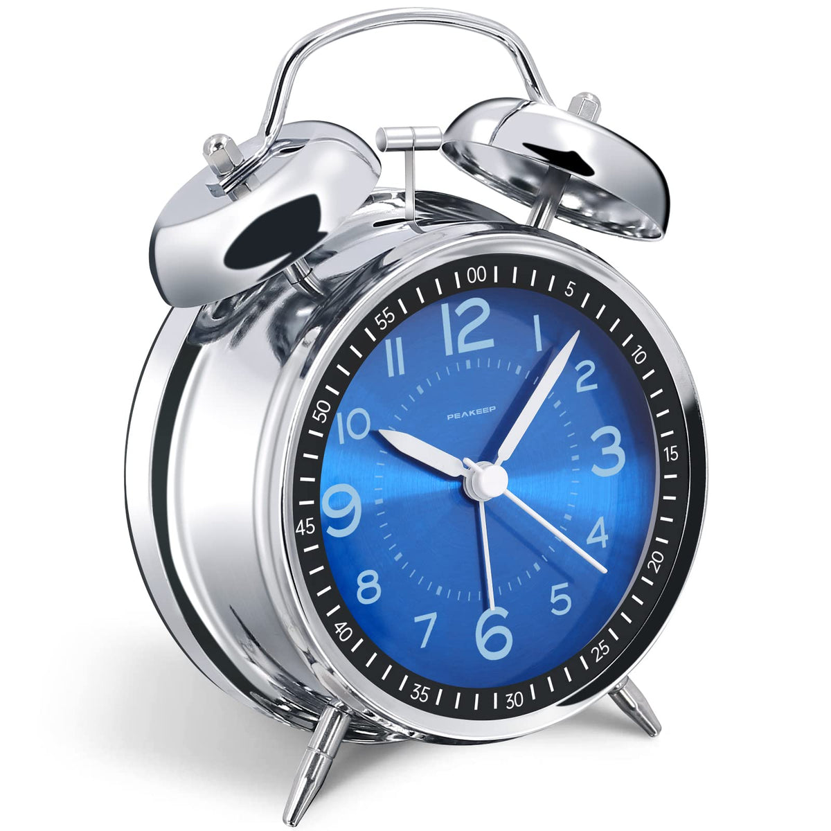 Peakeep front view showing jewel-blue face and clear numbers for easy reading