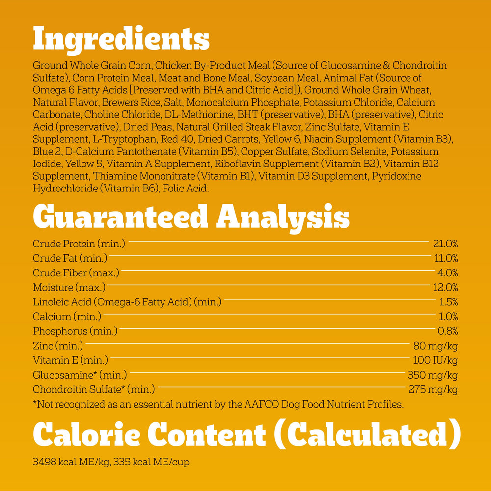 Pedigree open bag showing kibble interior for portioning convenience