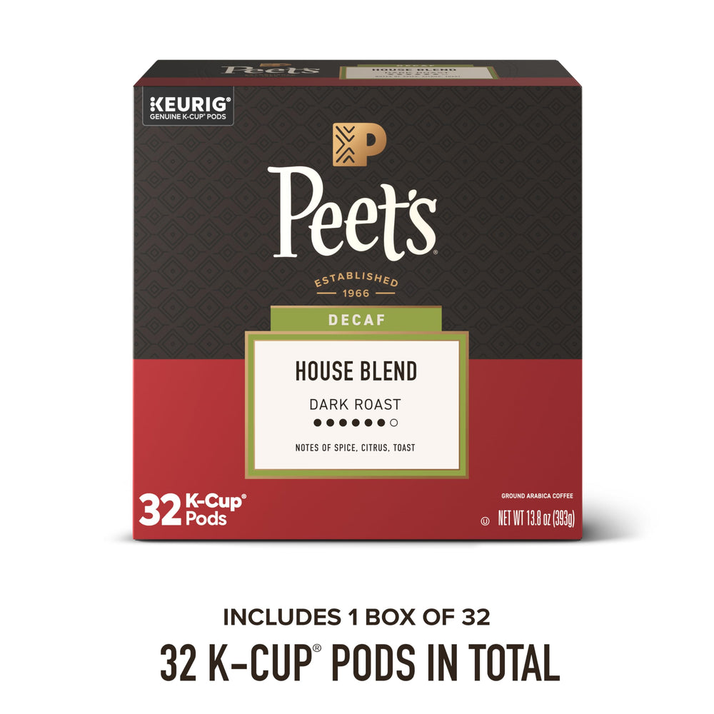 Peet's pod top seal detail showing foil lid and freshness preservation benefit