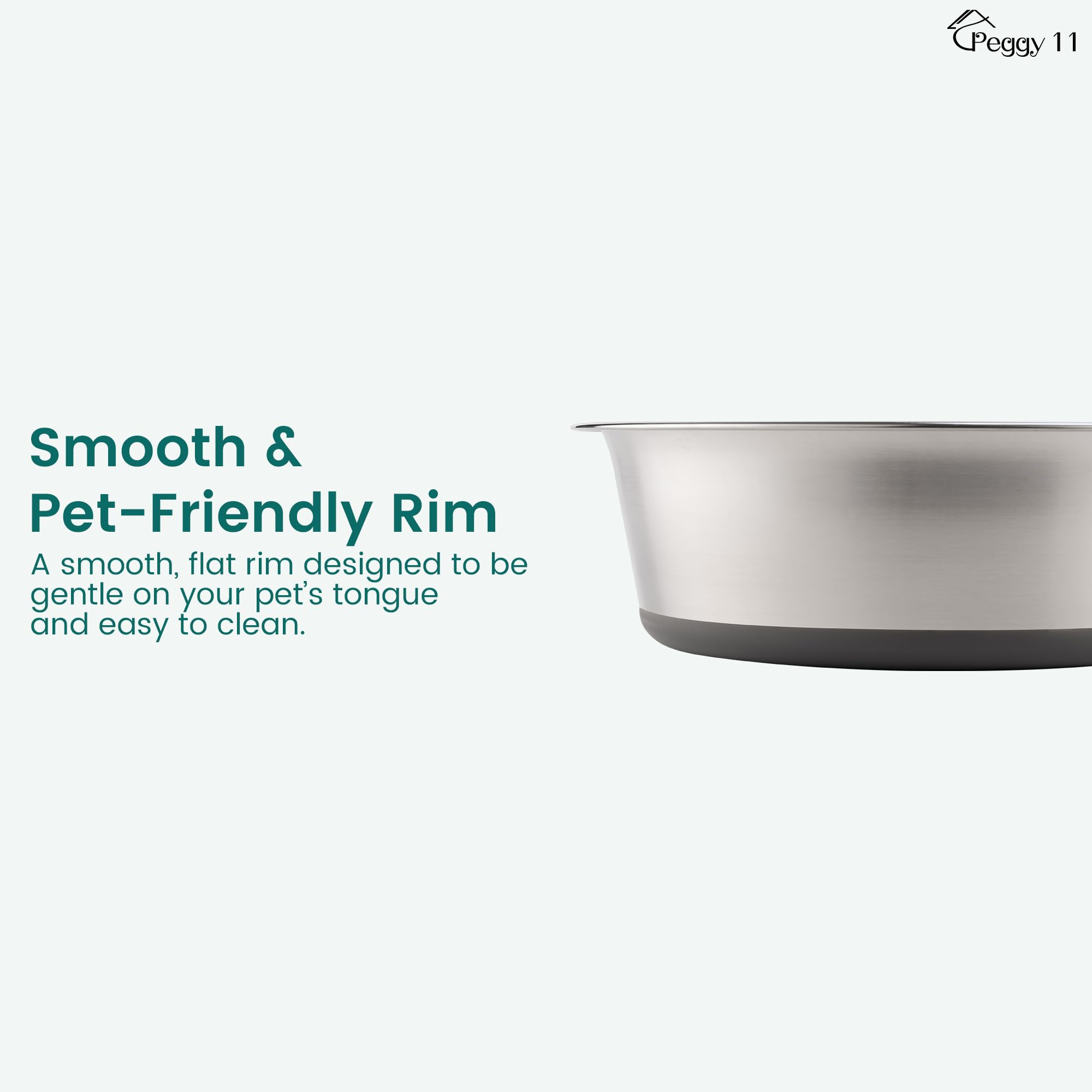 PEGGY11 stacked bowls to demonstrate compact, space-saving storage benefit